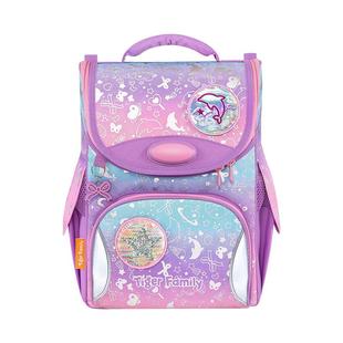 tigerfamily虎米儿童书包小学生1-3年级男女减负护脊学习套装礼物