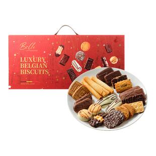 盒马BelloVITAHOUSE什锦巧克力饼干礼盒 800g(400g*2) 比利时进口