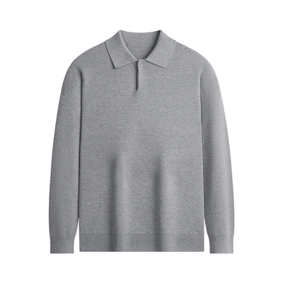 杉杉男士翻领四面弹针织衫内搭