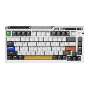 珂芝K75 Pro/V2升级版机械键盘无线蓝牙三模电竞游戏RGB侧刻键盘