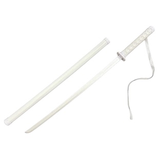 充电发光袖白雪木剑拔剑式带鞘武士刃cos武器道具竹刀儿童玩具剑
