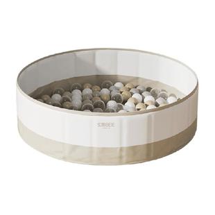 贝易儿童海洋球池室内宝宝玩具无味彩色塑料波波球婴儿彩色塑料球