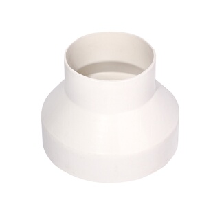 烟管变径圈塑料PVC大小头直接110/100通风排气管转换接头200 150