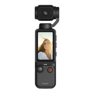 W&O口袋手持相机4K超高清录像机户外骑行运动防抖vlog随身记录仪