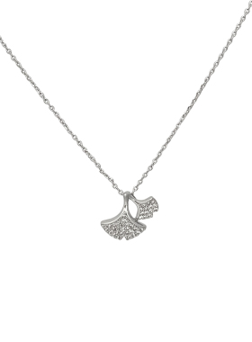 轻奢设计颈链女精致银杏叶项链