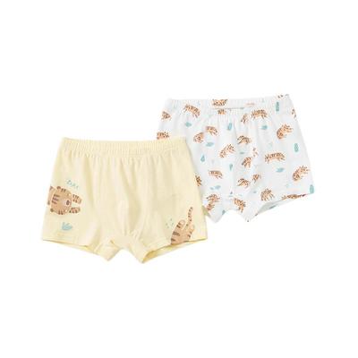 戴维贝拉男童莫代尔混纺平角裤