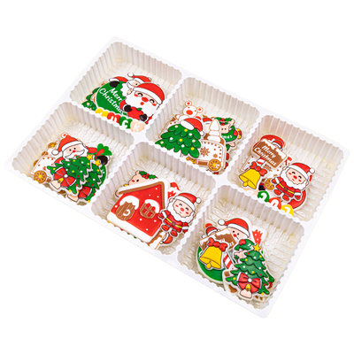 圣诞节巧克力蛋糕装饰成品摆件