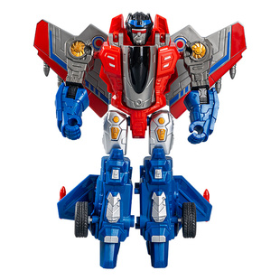 儿童变形飞机玩具宝宝卡车机甲机器人战警益智男孩超级联盟模型