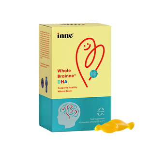 【详情页领券】因你inne全脑dha儿童学生婴幼儿神经酸藻油胶囊3岁