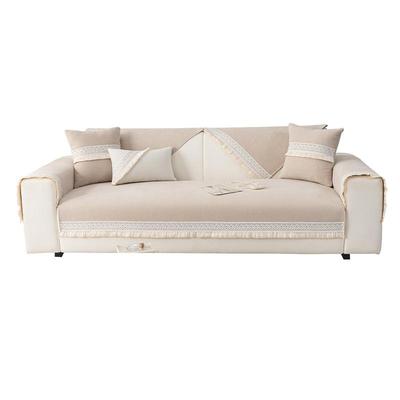 法式奶油风沙发垫新款四季通用