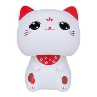 网红太阳能摆件车载大头招财猫点头猫发财猫车载装饰可爱点头公仔