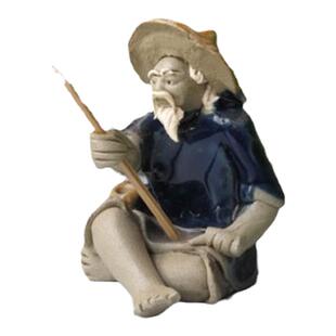 吸水石假山陶瓷配 流水微景观配景山水盆景配件 水族鱼缸造景摆件