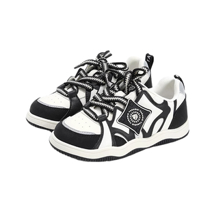 泰兰尼斯童鞋2025秋季新款儿童板鞋男童轻便运动鞋女童百搭休闲鞋