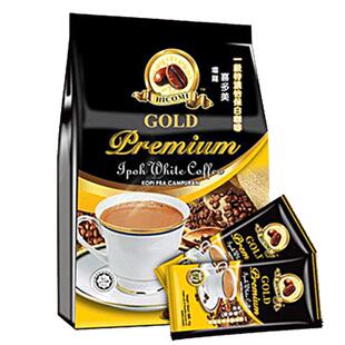 马来西亚咖啡喜多美HICOMI怡保特浓白咖啡减少糖三合一咖啡粉600g