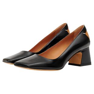 [尊享特惠]Maison Margiela马吉拉女四角缝线高跟鞋皮鞋单鞋6cm