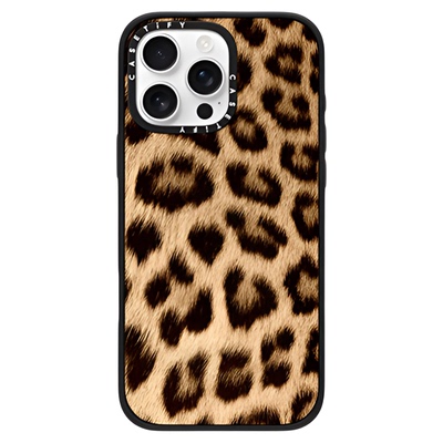 CASETiFY 经典豹纹 适用于苹果iPhone17ProMax/17Pro/Air/16ProMax/16Pror/15ProMax/15Pro黑色手机壳