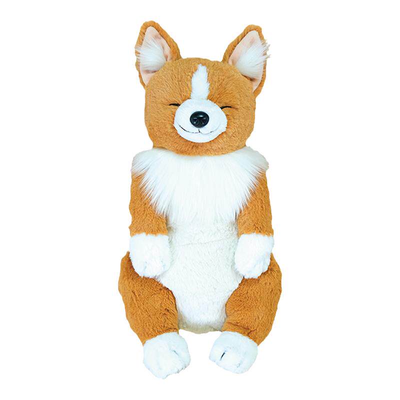 sunlemon仿真狗狗柯基犬毛绒玩偶