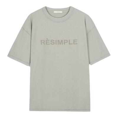 商场同款短袖RESIMPLE