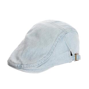 春秋儿童牛仔帽子女童遮阳帽纯色亲子宝宝鸭舌帽男童前进贝雷帽潮