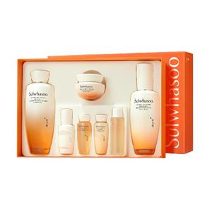 新年礼物雪花秀滋盈琉光润颜水乳套装护肤礼盒修护保湿