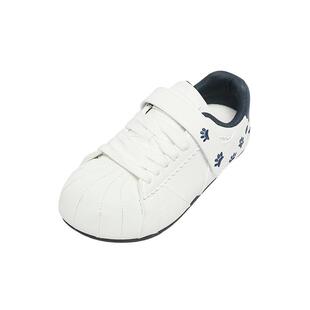 三福女板鞋夏季焕活意趣可爱贝壳头笑脸休闲面包鞋女鞋854818