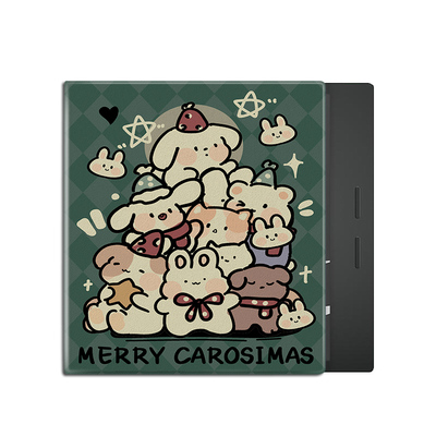适用文石leaf5猫咪3小兔poke6菱格5s小白马p6阅读器tab8c磁吸NoteX5S可爱趣味Air4C电子书BOOX保护套电纸书壳