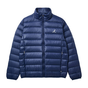 NAUTICA/诺帝卡童装 男童女童轻薄款羽绒服秋冬季儿童打底基本款