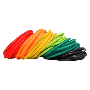 通牛乳胶管彩色高弹性软管健身拉力带弹力带橡胶管弹弓皮筋