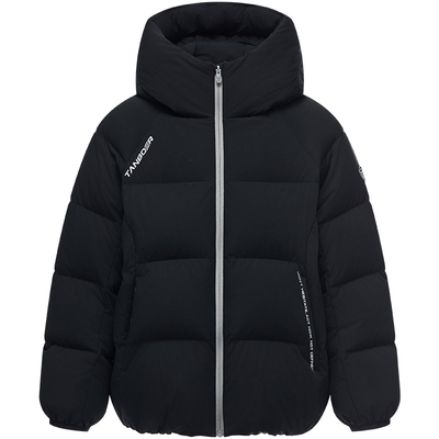 坦博尔25冬新款中大童鹅绒羽绒服男女童运动短款加厚百搭保暖外套