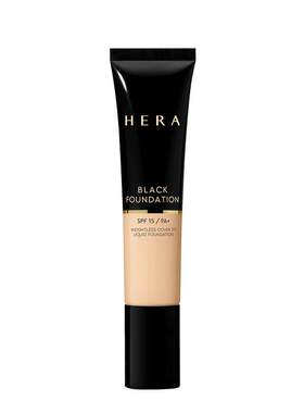 Hera/赫妍黑金持妆粉底液遮瑕哑光不假面持久韩国养肤混油伪素颜