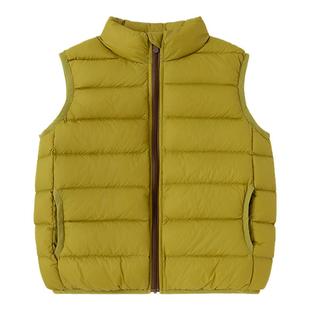 三防儿童羽绒马甲嘟嘟家宝宝冬季背心衣服男童坎肩女童羽绒服童装