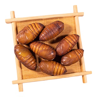 特级东北特产柞蚕蛹新鲜活蚕蛹大体黑蚕蛹二黄蛹大黄蛹活茧蛹蝉