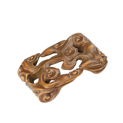 青铜祥云墨床摆件铜器镇纸