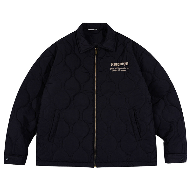 RAPPEYE菱格迷彩加厚棉衣棉服