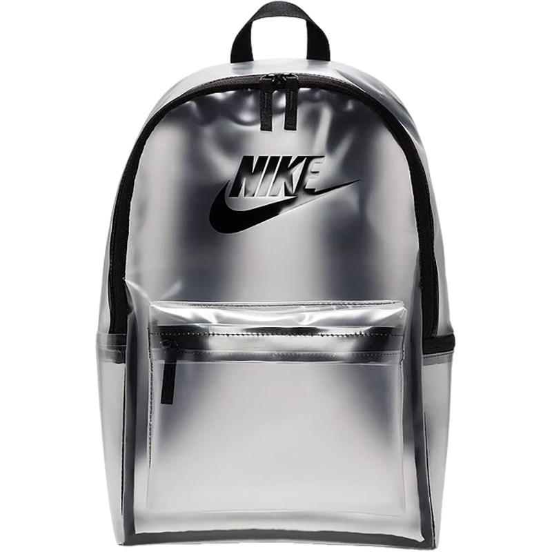 Nike/耐克正品2025夏季新款儿童金属银亮面经典双肩包HV8920-908