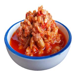 斋九福笋子素肉酱袋装包邮装拌面拌饭夹馒头鲜笋制作营养美味