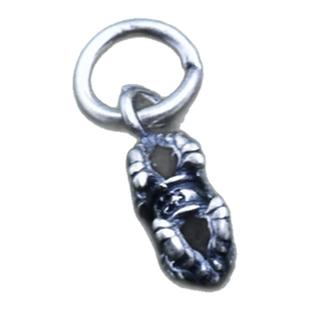 S925纯银小号金刚杵普巴杵文玩侧挂小滴溜小挂件DIY念珠配饰饰品