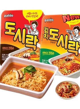 韩国paldo八道泡菜牛肉方便面86g