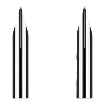 点石钢笔专用细笔尖学生用三四年级替换时空舱专用EF尖0.38mm点石通用替换尖笔头F暗尖0.5包头原装配件文具