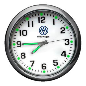 玖伊一车品专营店汽车时钟摆件车用夜光电子表车载车内钟表时间表钟粘贴式石英表贴