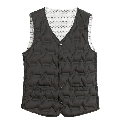 雅鹿石墨烯羽绒马甲男羽绒服内胆