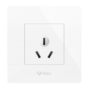 公牛空调插座专用16安三孔插座热水器专用16a插座面板墙壁暗装86