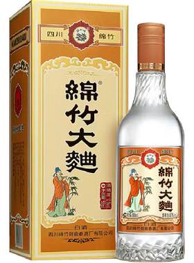 绵竹大曲52度四川浓香型白酒