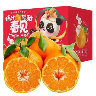 四川春见耙耙柑桔子当应季新鲜水果正宗粑粑柑丑柑桔橘子整箱包邮