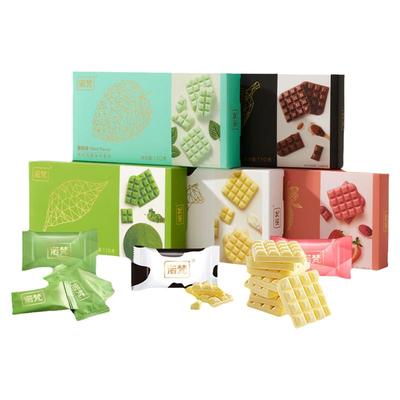 冰鲜发货诺梵抹茶草莓牛奶巧克力