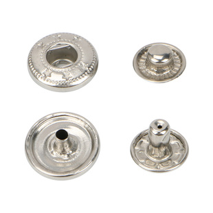 铜质金属圆形钮扣按纽扣四合扣831 633 655 201 15cm衣服夹克风衣