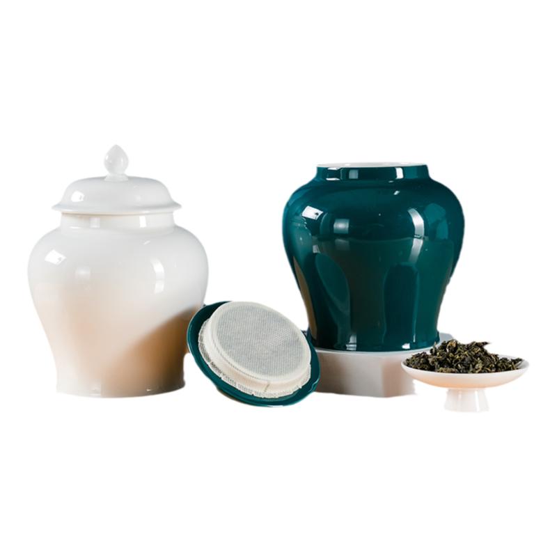 商务礼品德化茶叶罐密封罐储存罐