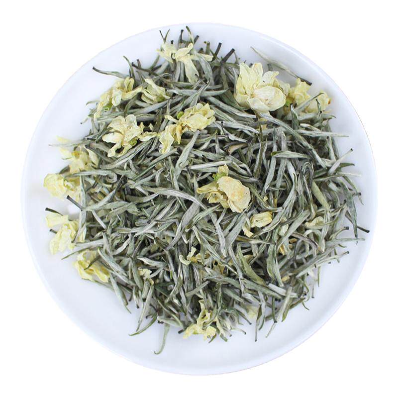 蒙顶飘雪茉莉花茶兰雪新茶