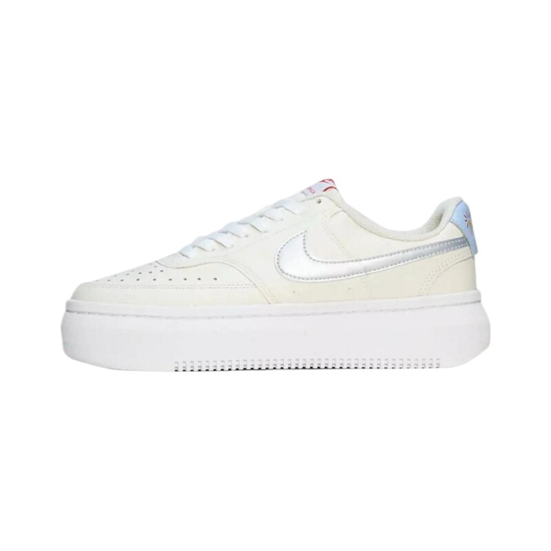 NIKE耐克COURT VISION女子新款厚底增高低帮休闲运动鞋DV2176-001