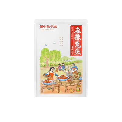 蜀中桃子姐四川特产麻辣兔头